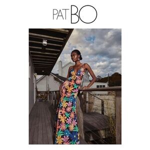 PatBO Aster Cutout Maxi Dress
